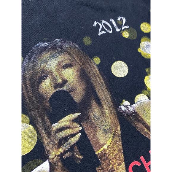 Barbra Streisand Live Tour 2012 Graphic T-Shirt in Black Unisex Sz XL - Picture 9 of 10